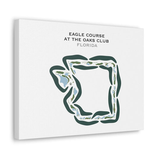 Eagle Course at The Oaks Club, Florida - Printed Golf Courses