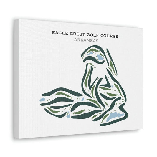 Eagle Crest Golf Course, Arkansas - Printed Golf Courses