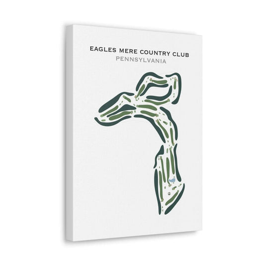 Eagles Mere Country Club, Pennsylvania - Printed Golf Course