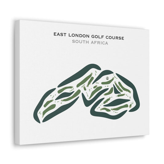East London Golf Club, South Africa - Printed Golf Courses