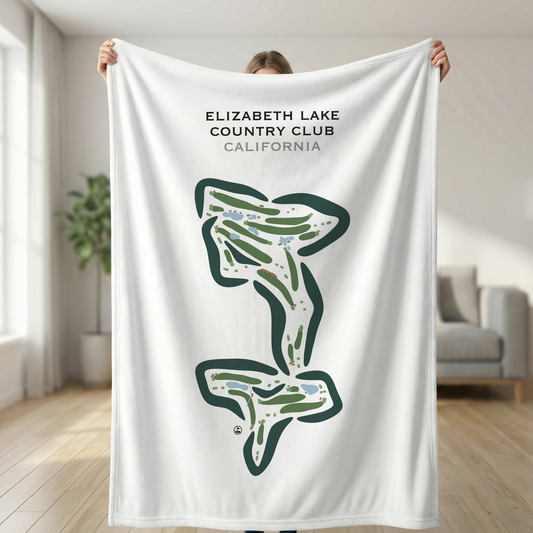 Elizabeth Lake Country Club, California - Printed Golf Courses