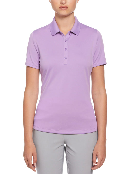 Womens Solid Swing Tech™ Polo - GOLF LEAGUE