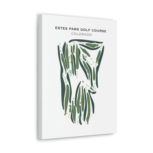 Estes Park Golf Course, Colorado - Printed Golf Courses