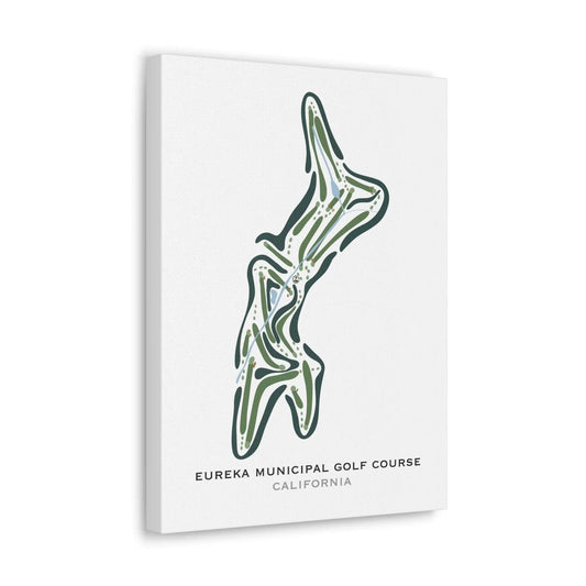 Eureka Municipal Golf Course, California - Printed Golf Courses