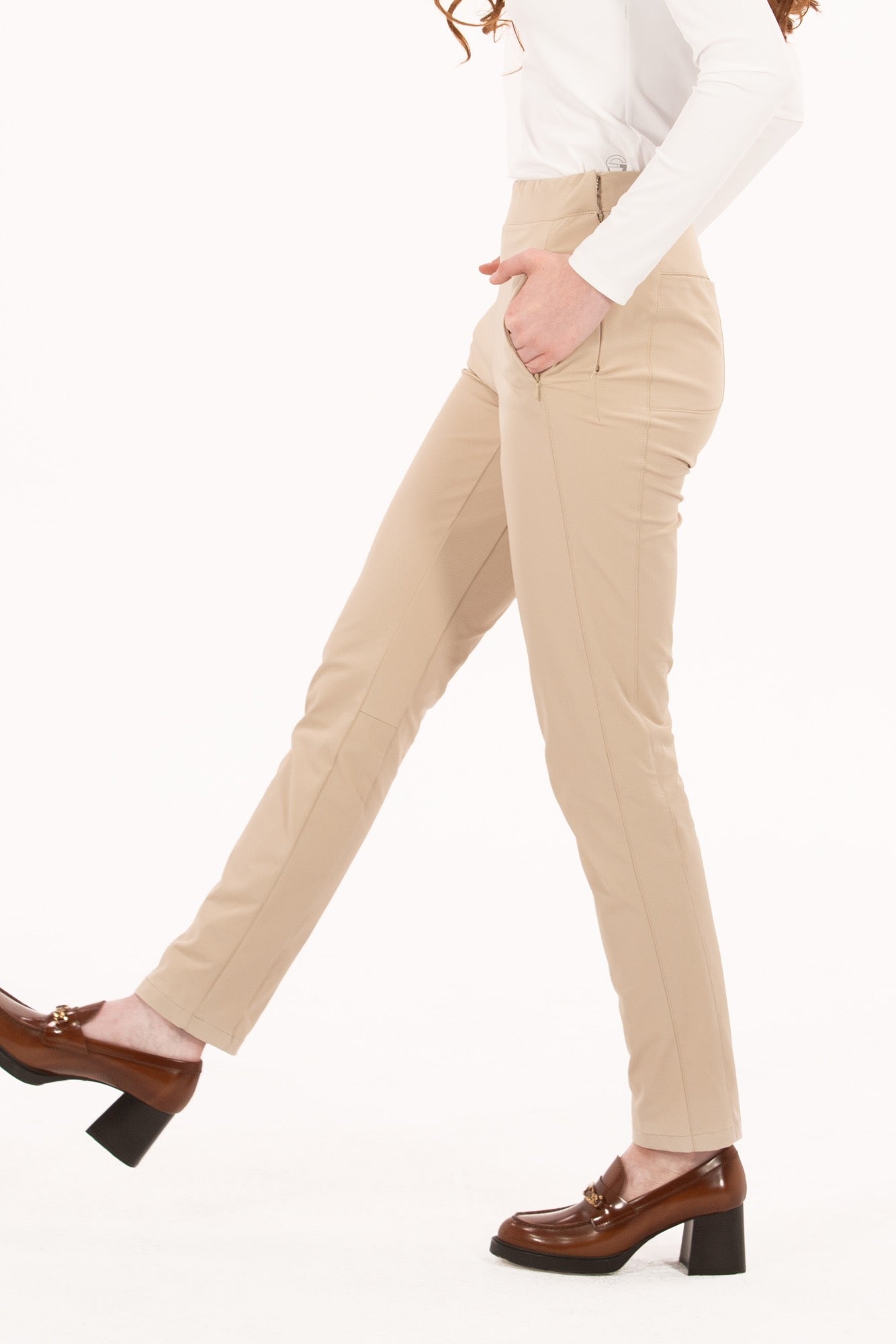 Slim Side Zip Pant
