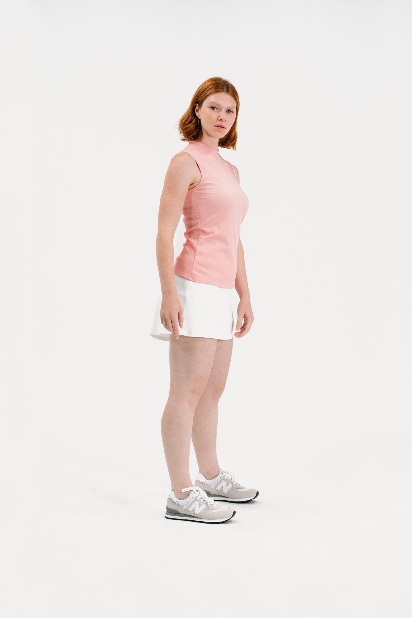 Rib SL Mock Neck Top