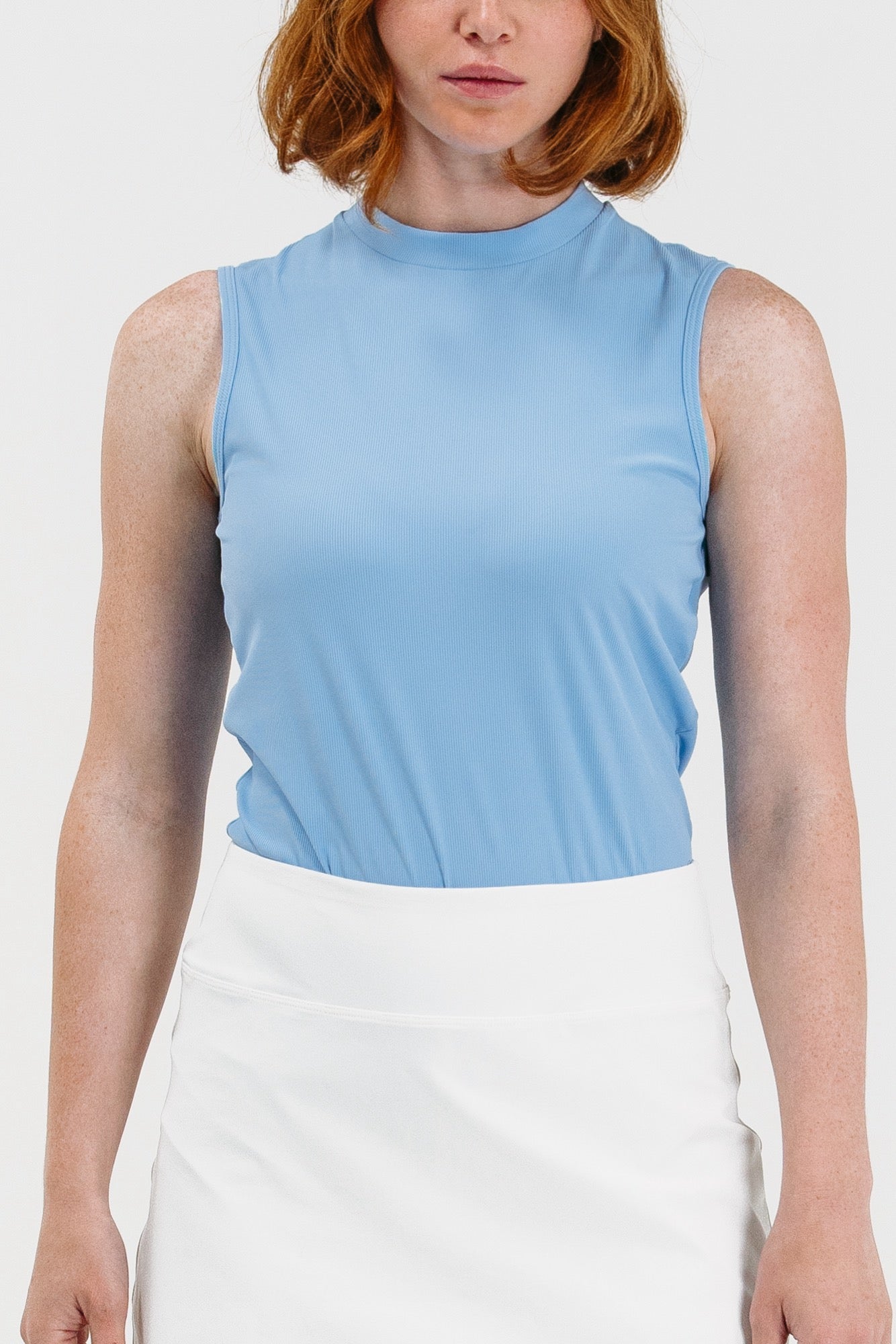 Rib SL Mock Neck Top