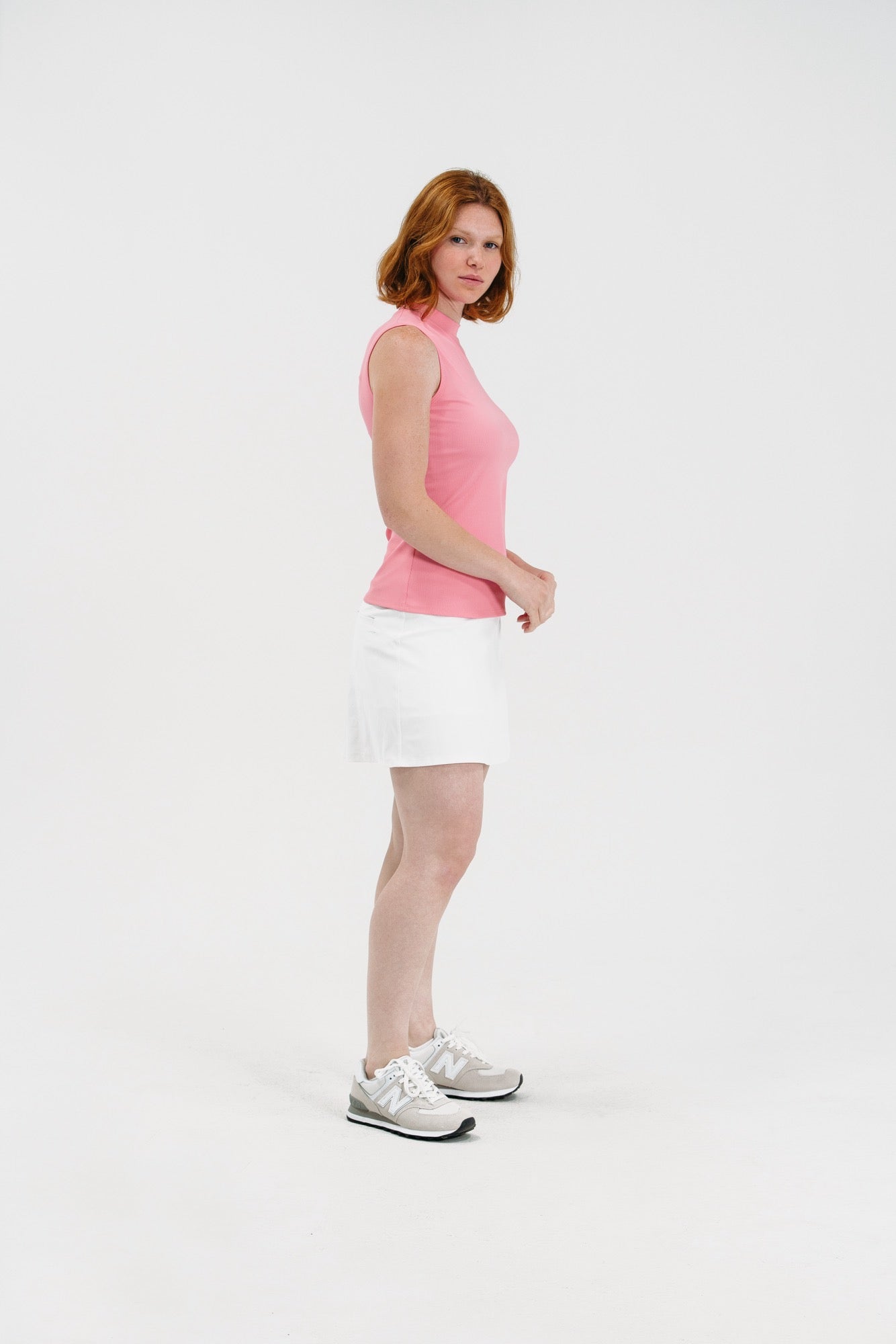 Rib SL Mock Neck Top