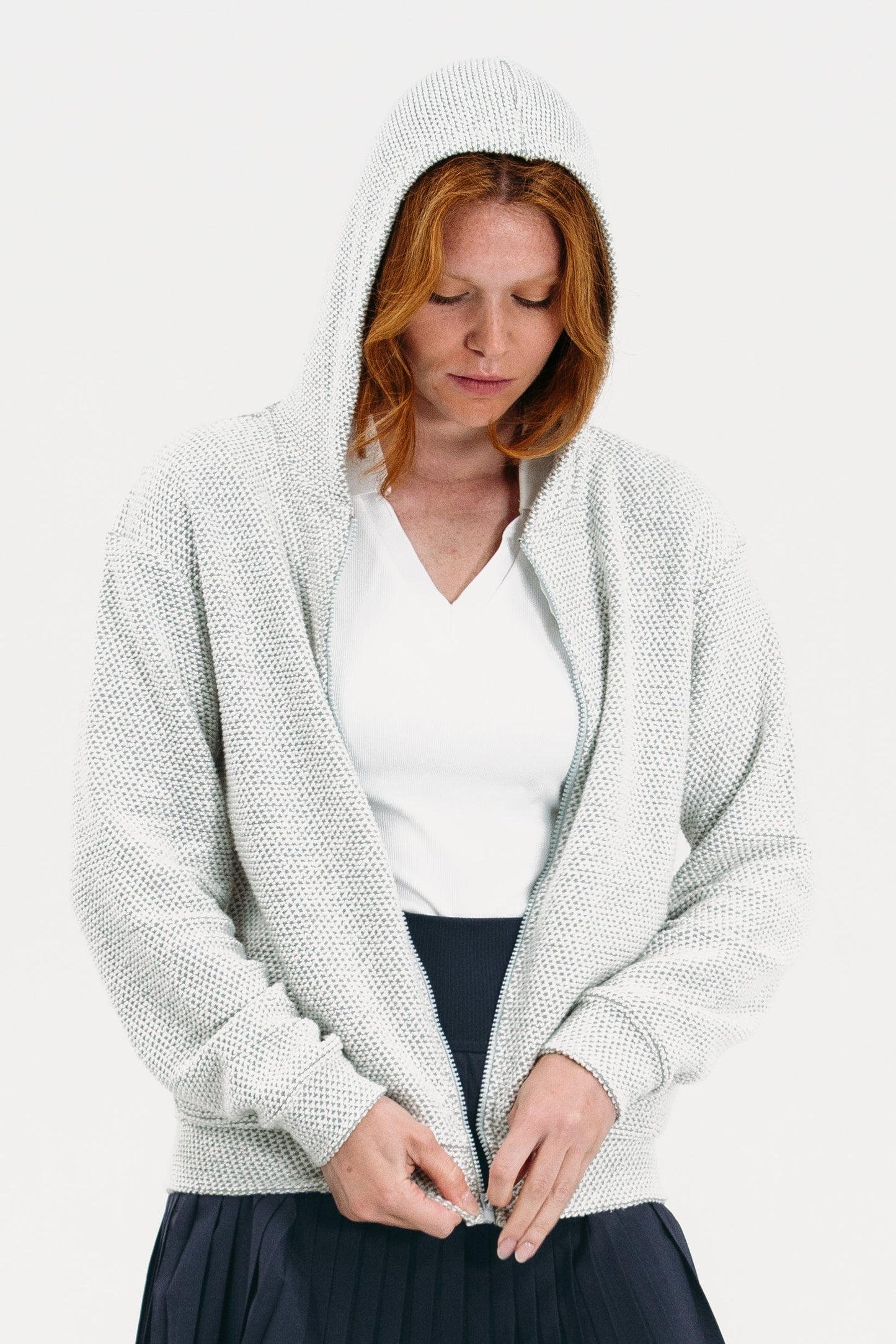 Bouclé Hoodie