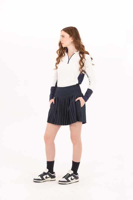 Pleated Performance Skirt