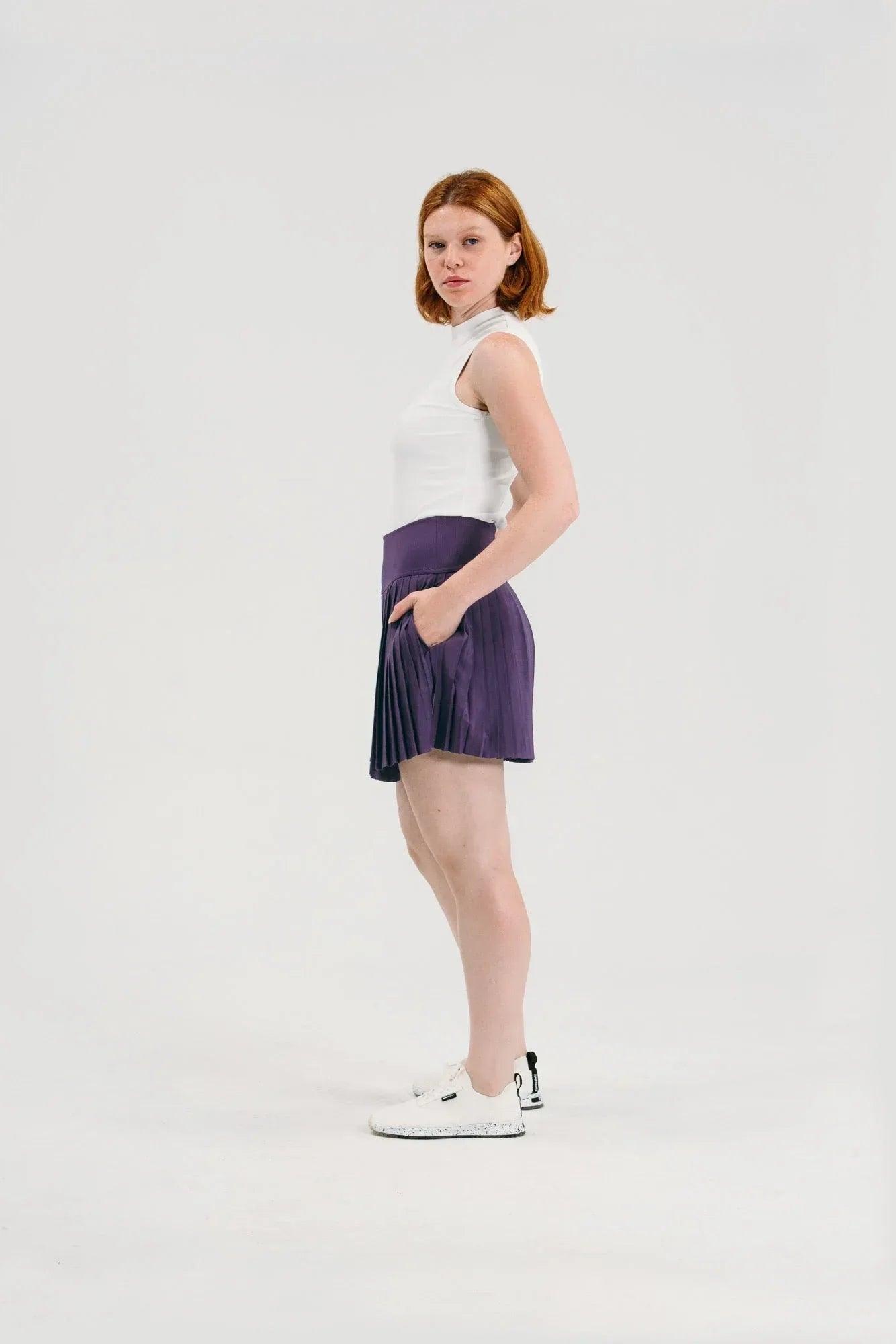 FG-0814-PLUM-PETITEPLEATSKIRT-5 - GOLF LEAGUE