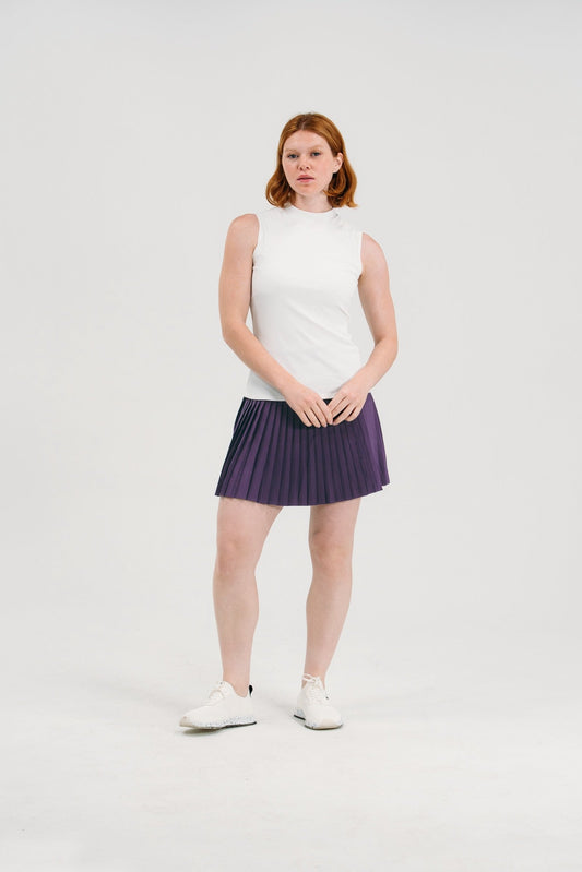 Pleated Performance Skirt