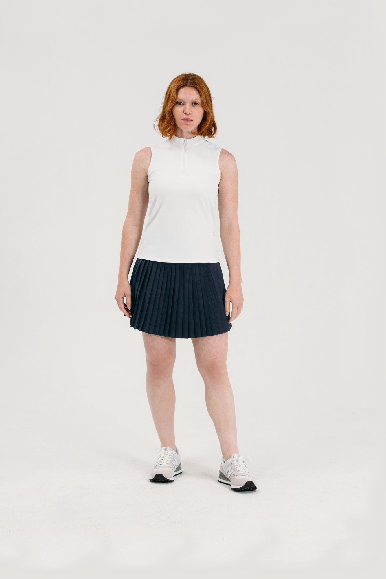Rib SL Zip Polo