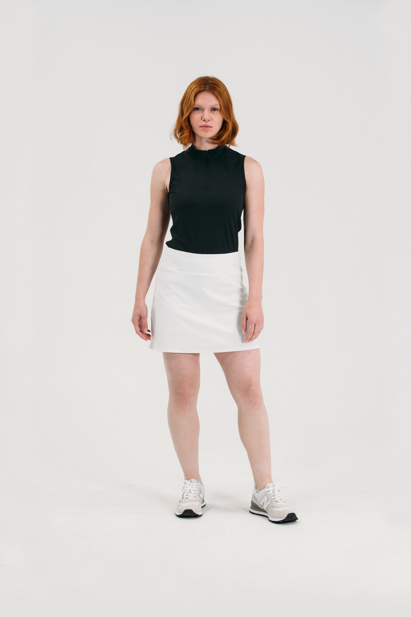 Rib SL Zip Polo