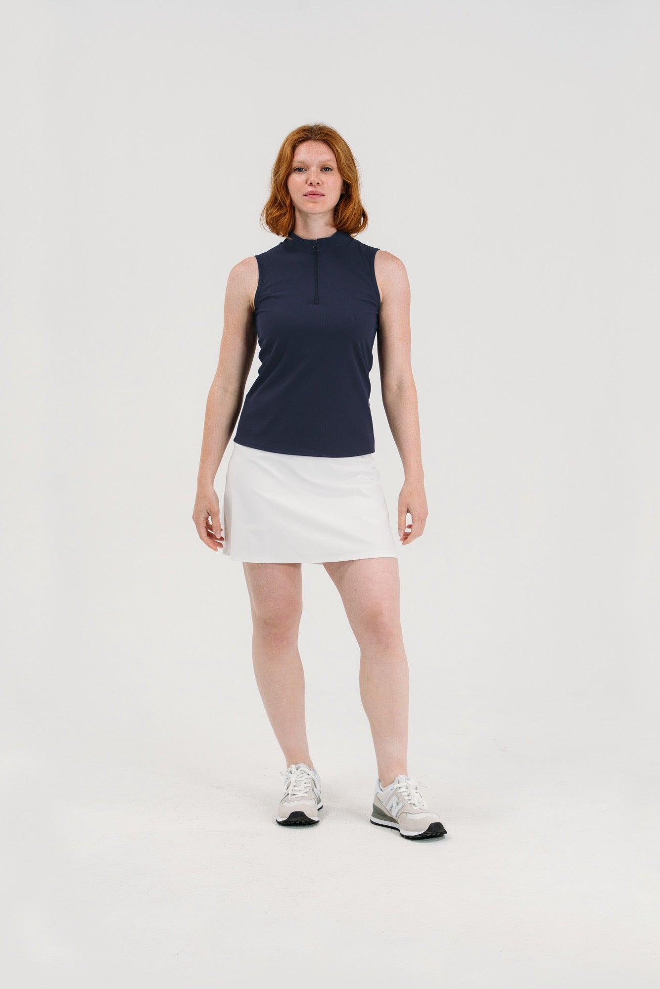 Rib SL Zip Polo