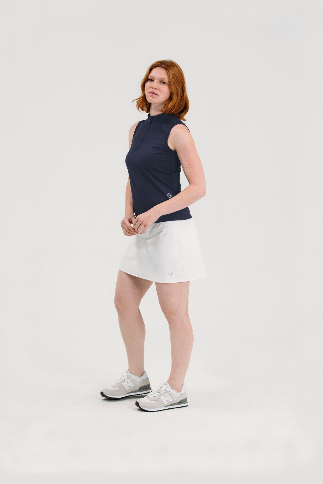Rib SL Zip Polo