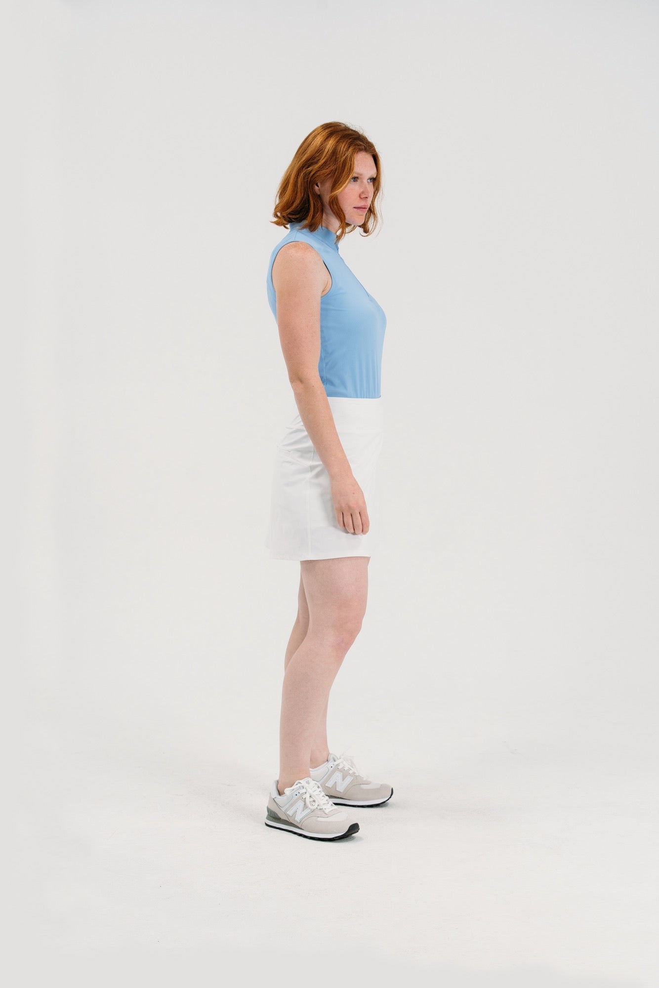 Rib SL Zip Polo