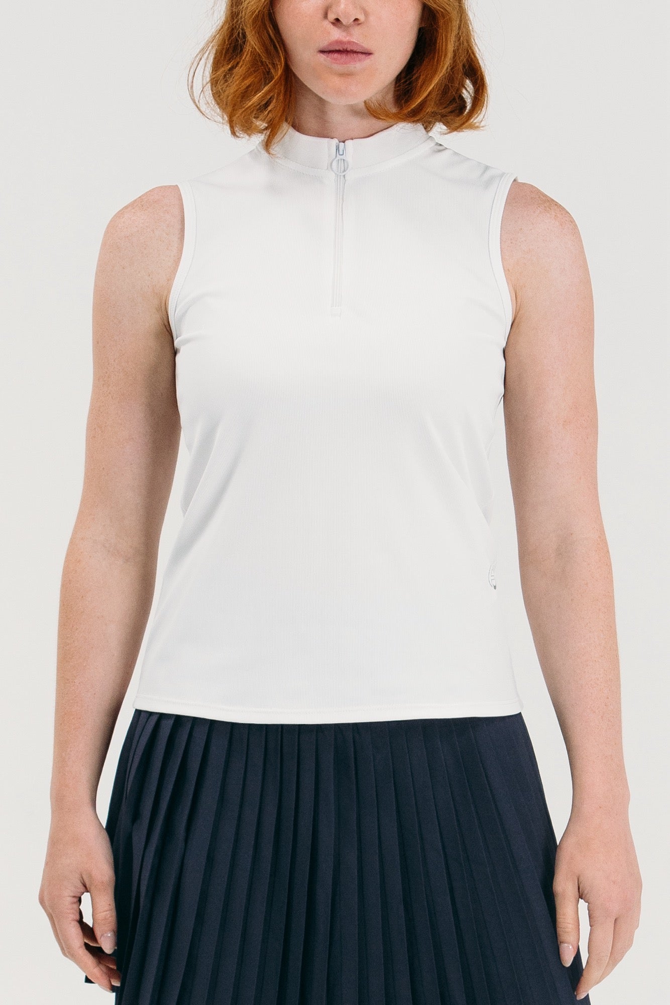 Rib SL Zip Polo