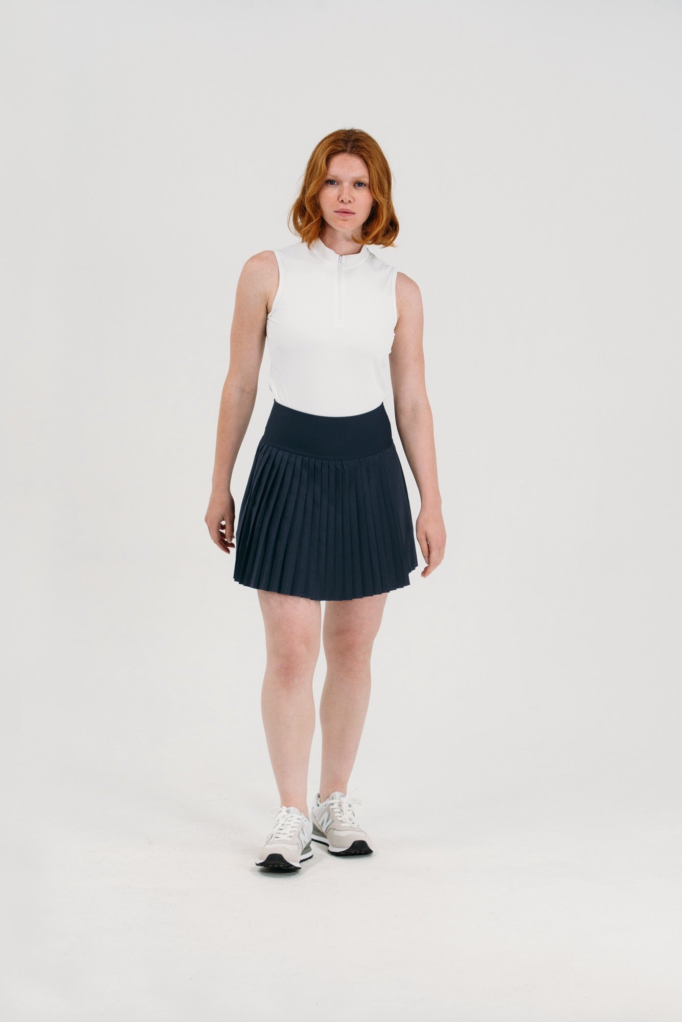 Rib SL Zip Polo