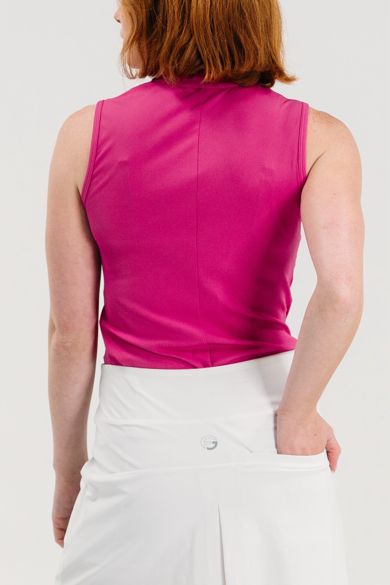 Rib SL Zip Polo