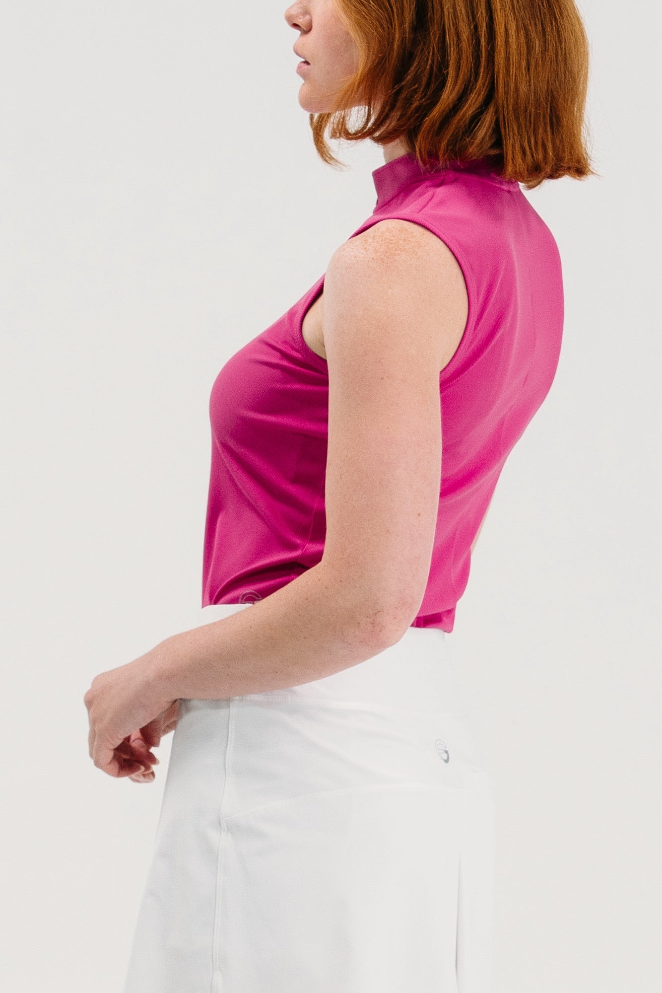 Rib SL Zip Polo
