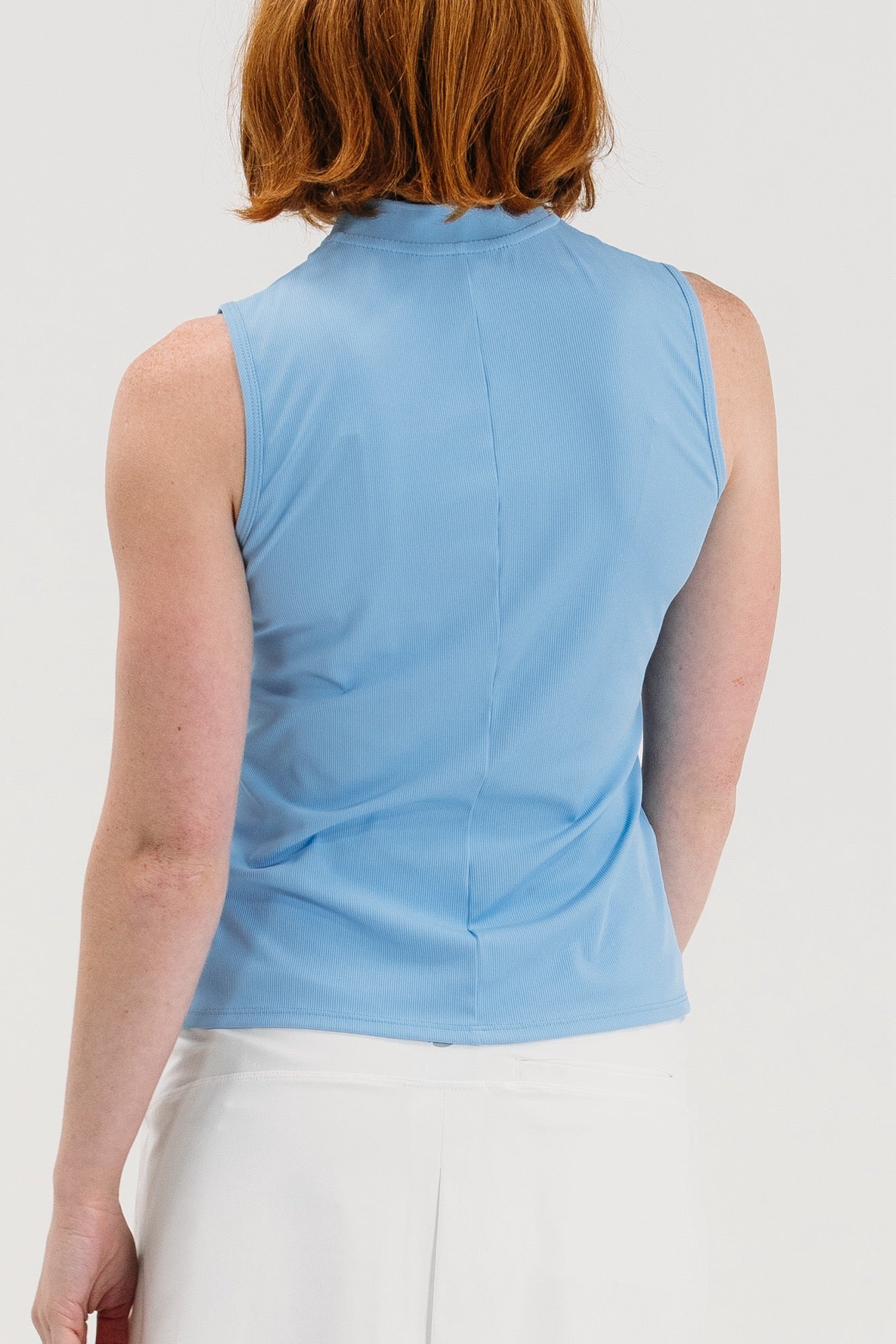 Rib SL Zip Polo