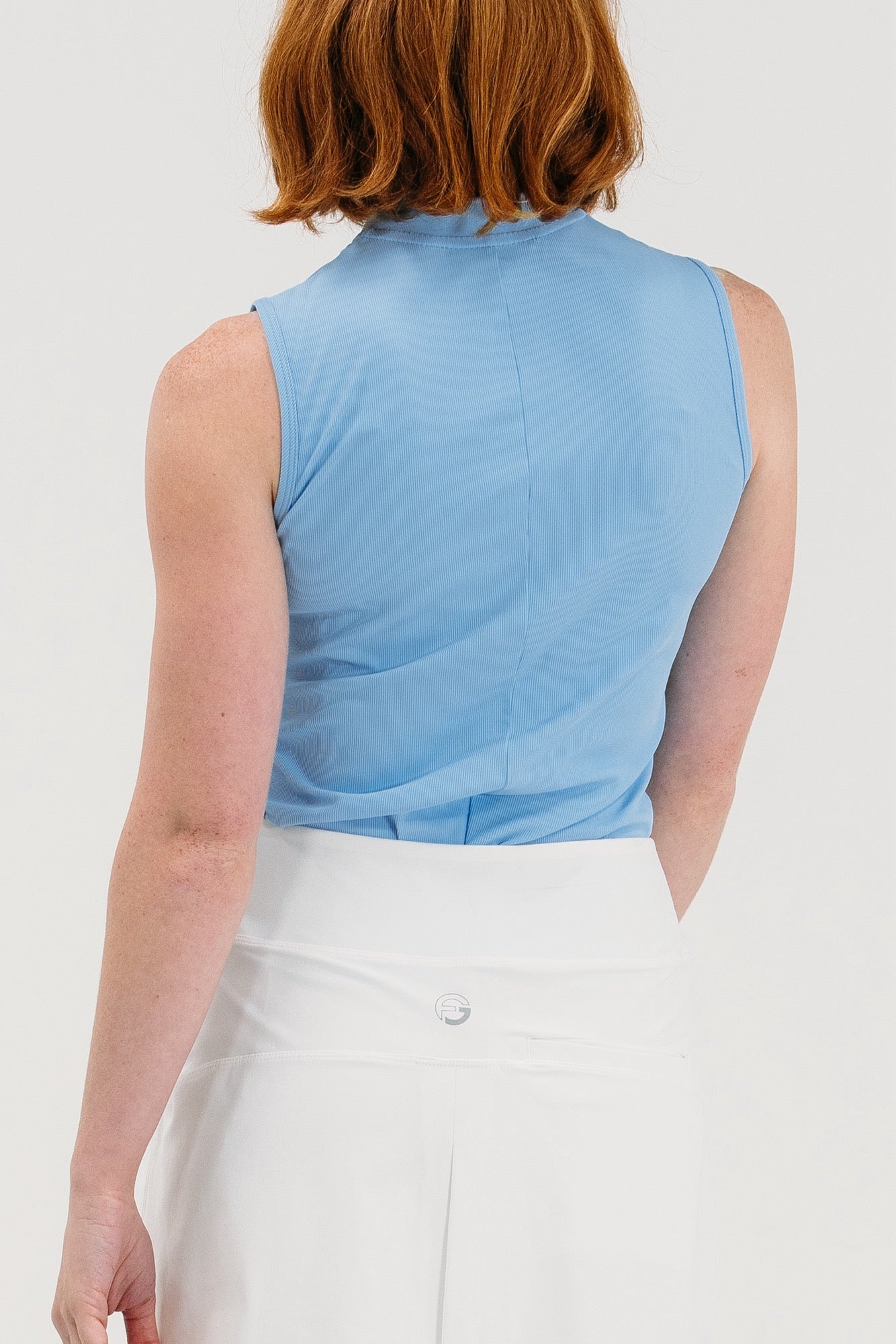 Rib SL Zip Polo