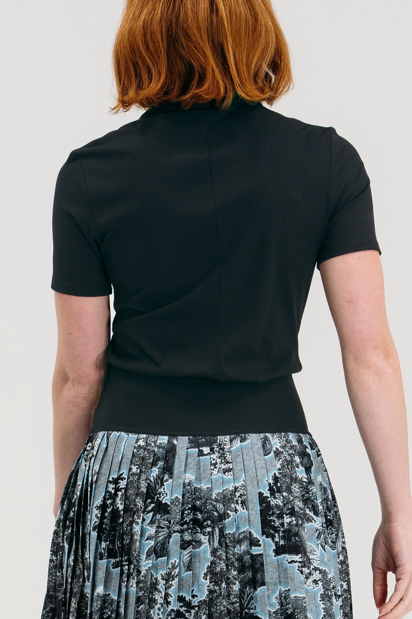 Rib SS Notch Collar Polo