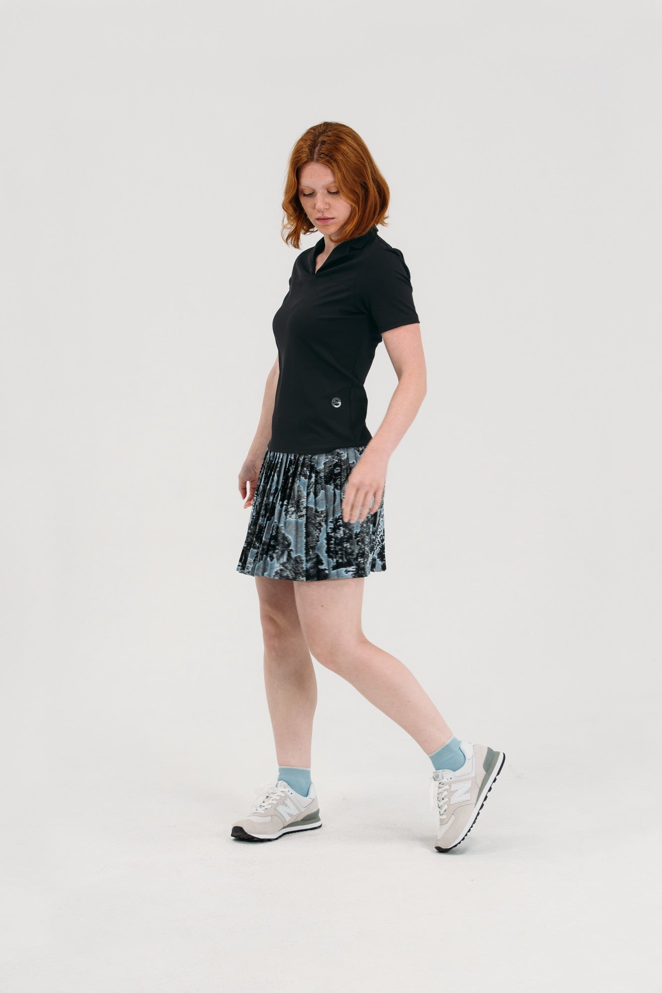 Rib SS Notch Collar Polo