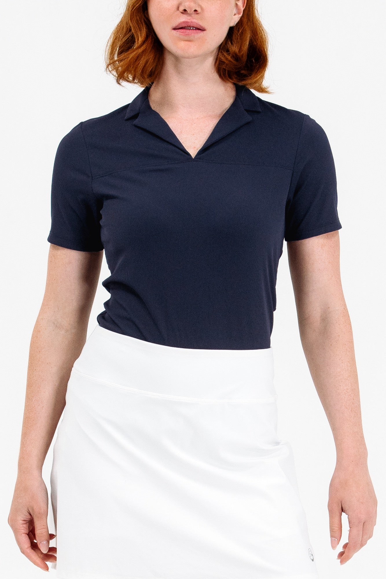 Rib SS Notch Collar Polo