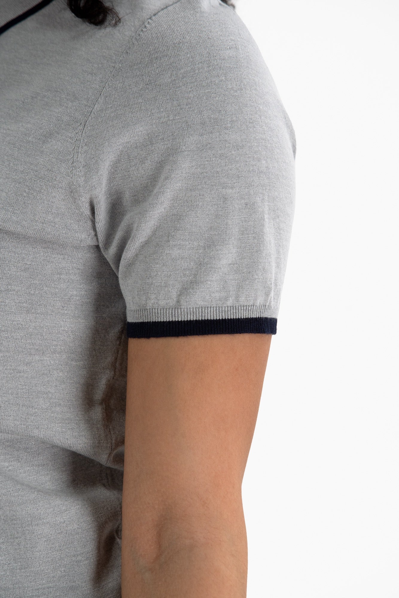 SS Zip Knit Polo