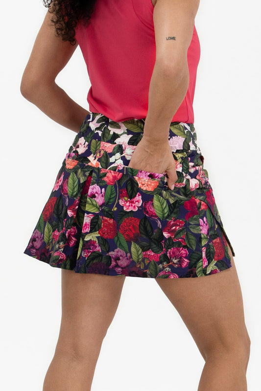 Notch Hem Skirt