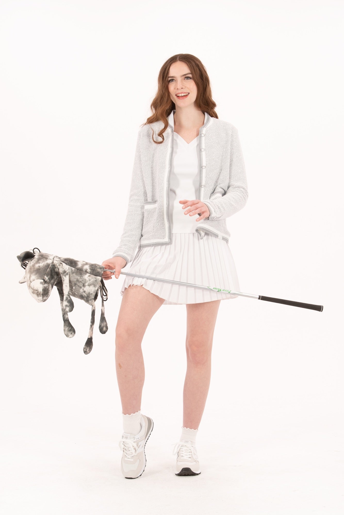 Boucle Knit Jacket