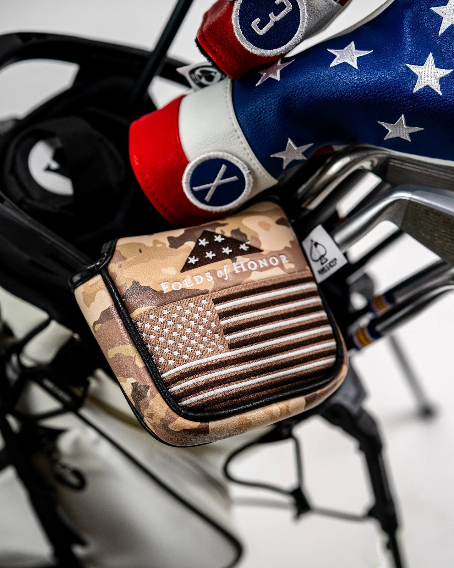 Folds of Honor 2.0 - Mallet Putter Cover - GOLF LEAGUE