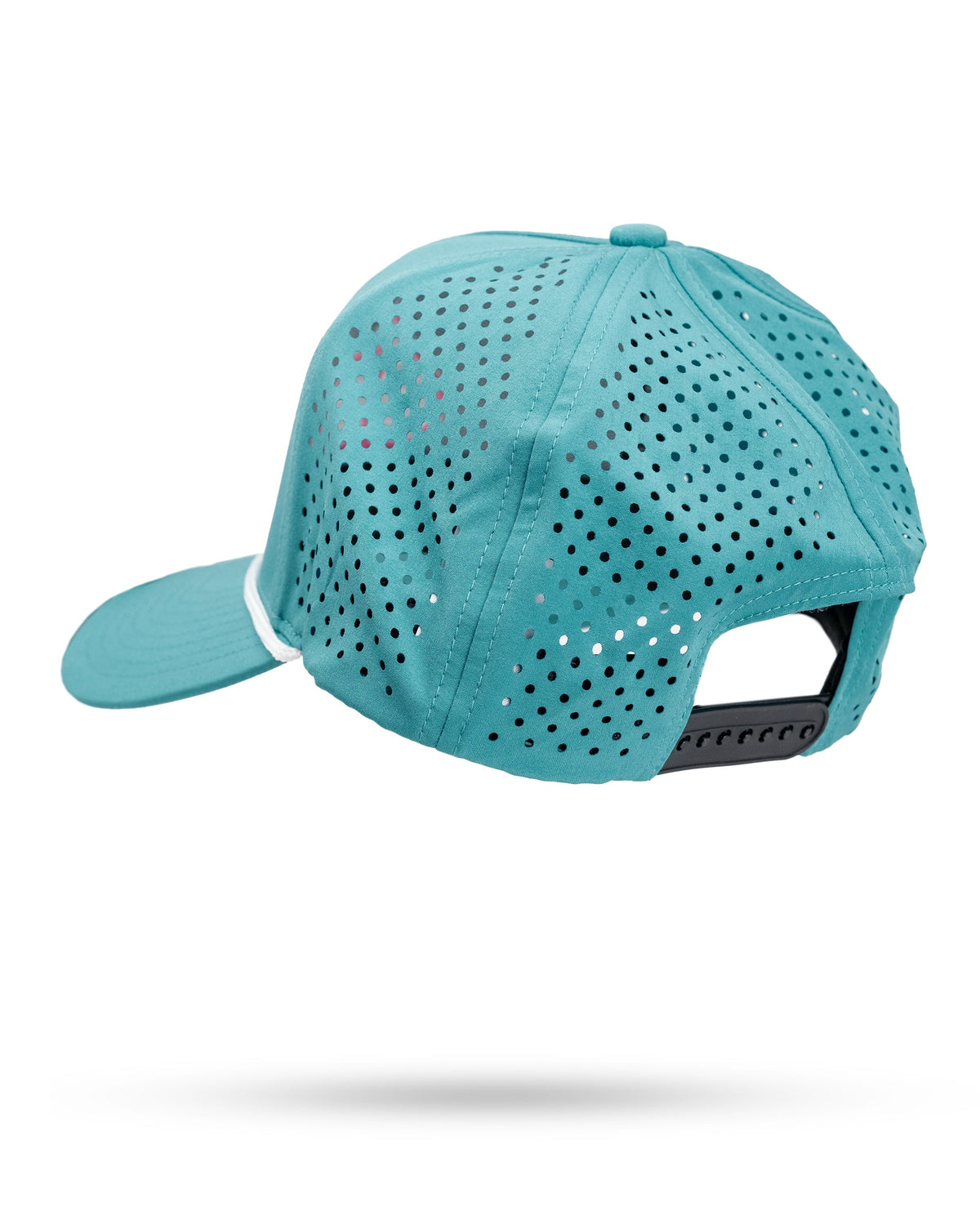 Perforated Rope Hat - Beaver Liquor - Baby Blue