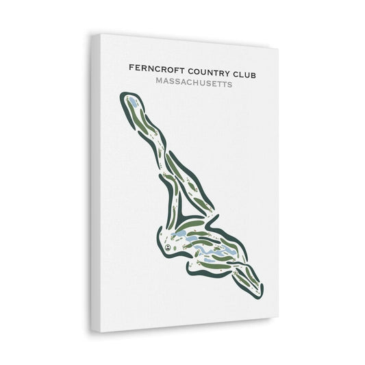 Ferncroft Golf Club, Massachusetts - Printed Golf Courses
