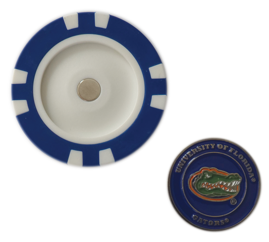Officially Licensed Florida Gators Poker Chip Ball Marker