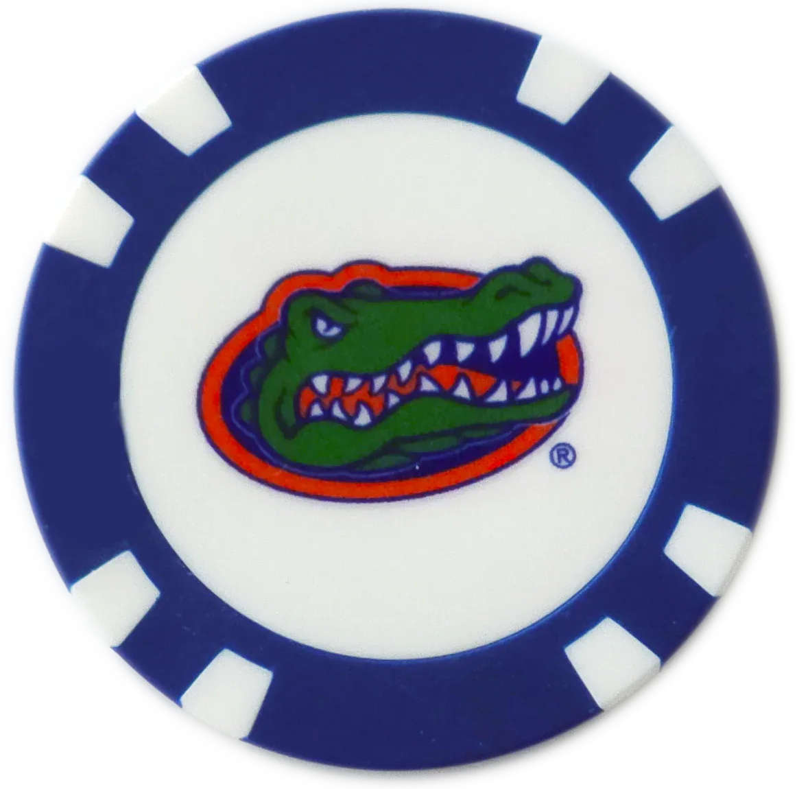 Officially Licensed Florida Gators Poker Chip Ball Marker - GOLF LEAGUE