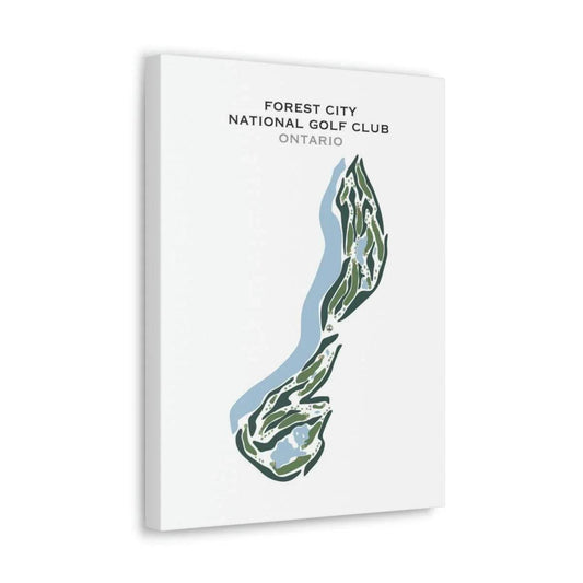 Forest City National Golf Club, Ontario - Printed Golf Courses