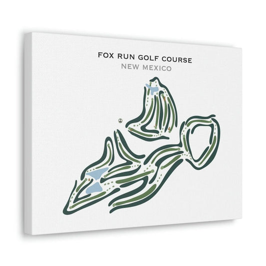 Fox Run Golf Course, New Mexico - Printed Golf Courses