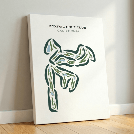 Foxtail Golf Club, California - Printed Golf Courses