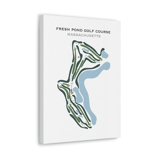 Fresh Pond Golf Course, Massachusetts - Printed Golf Courses