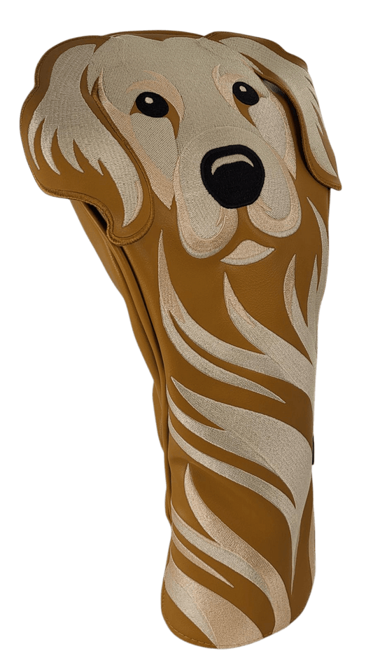 Golden Retriever Embroidered Classic Driver Headcover by ReadyGOLF