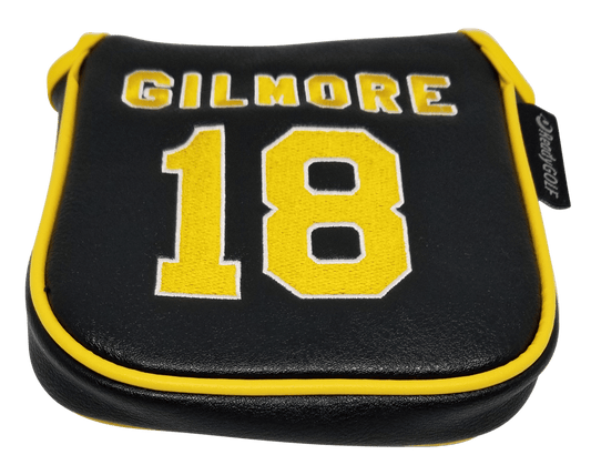 Gilmore #18 Jersey Embroidered Putter Cover - XL Mallet