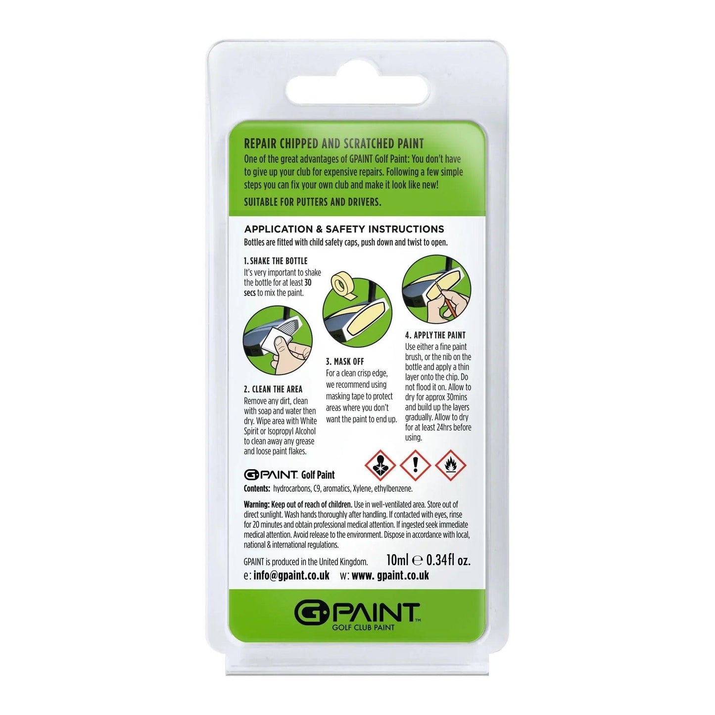 G-Paint Golf Club Touch Up Paint - Callaway Paradym X