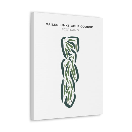 Gailes Links Golf Course, Scotland - Printed Golf Courses