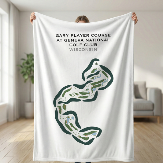 Gary Player Course at Geneva National Golf Club, Wisconsin - Printed Golf Courses