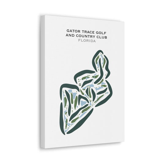 Gator Trace Golf & Country Club, Florida - Printed Golf Courses
