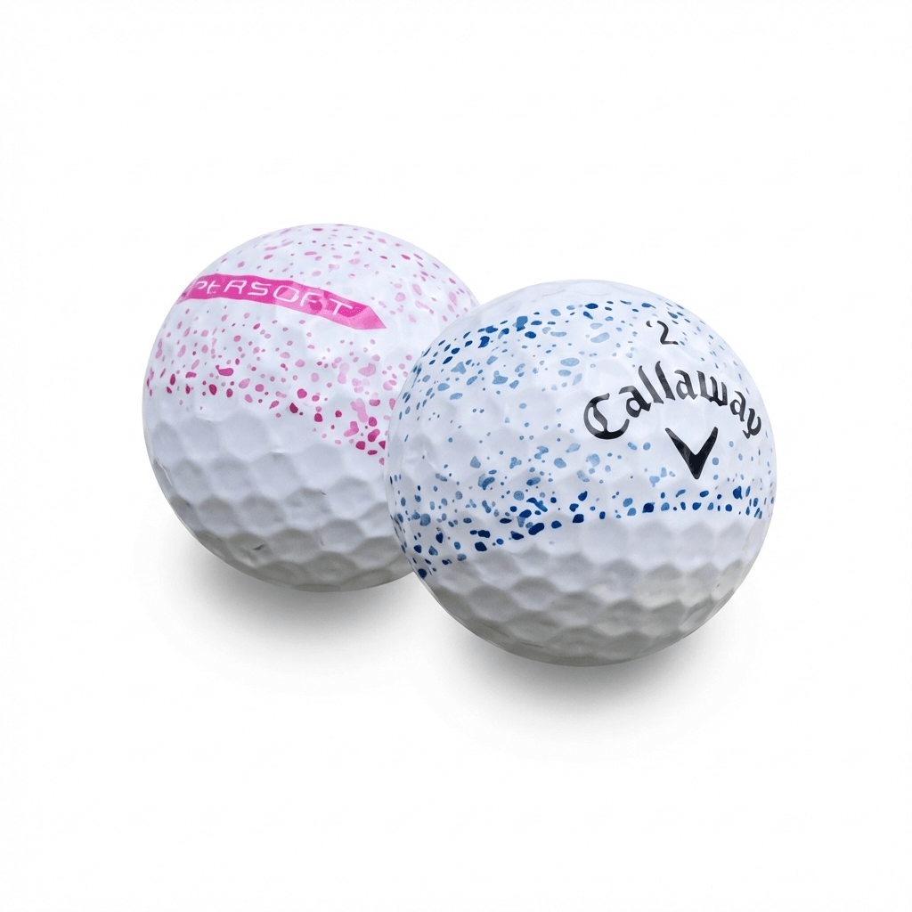 Used Callaway Supersoft Fade Golf Balls - 1 Dozen