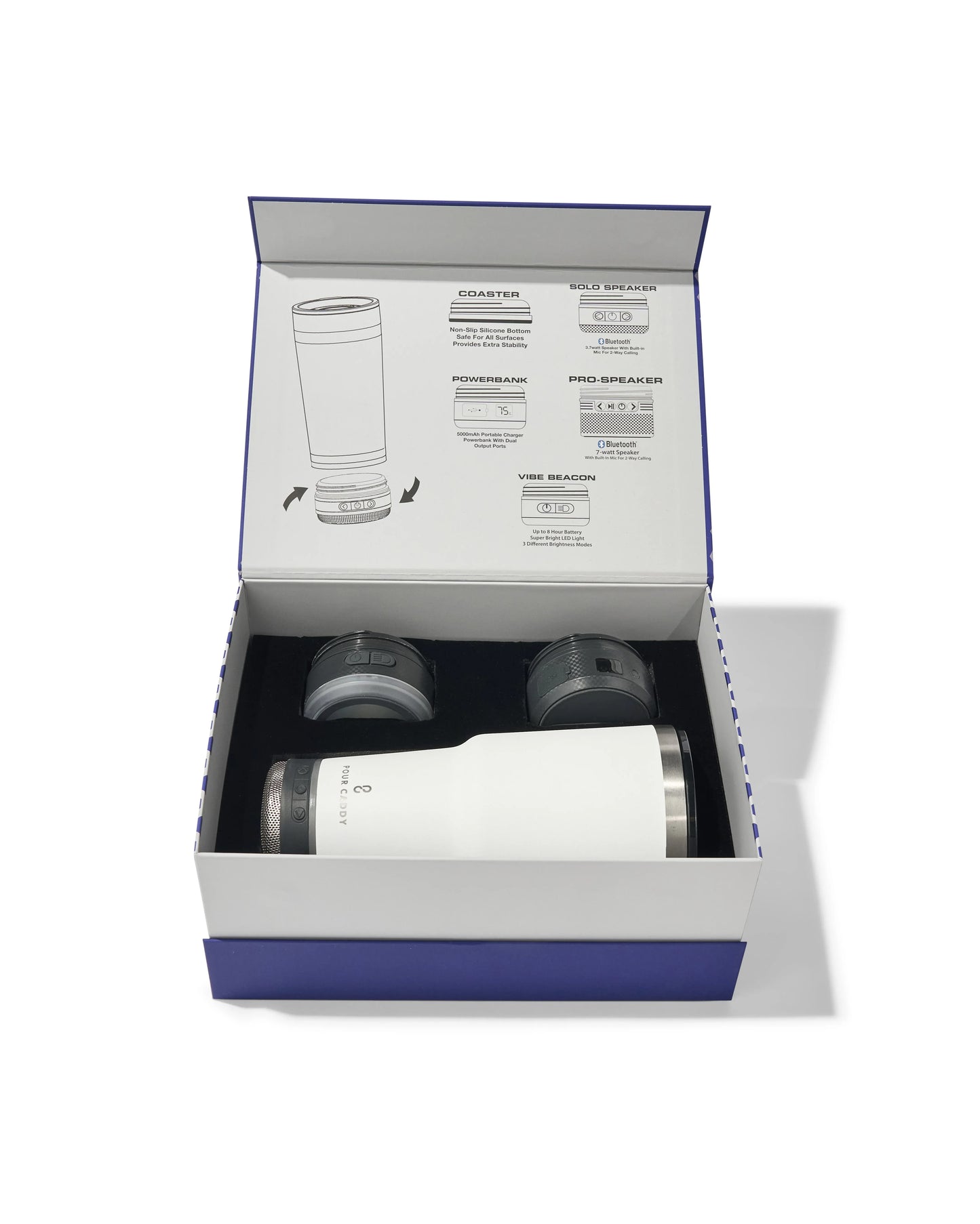 Go Caddy 28 oz. Gift Box Bundle - GOLF LEAGUE